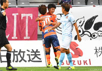 4試合ぶりの勝利に導く殊勲の決勝点を挙げた有永 一生（長野）【明治安田Ｊ３ 第18節 長野vs琉球】