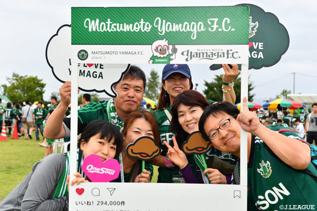 たくさんの”いいね！”お待ちしております！【明治安田Ｊ２ 第25節 松本vs金沢】