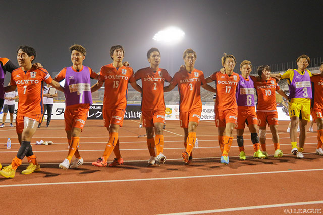 接戦を制し、7試合ぶりに勝点3を積み上げた愛媛【明治安田Ｊ２ 第25節 愛媛vs千葉】