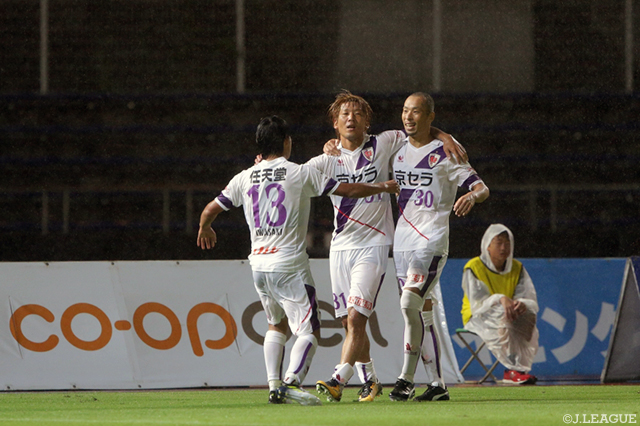後半途中出場から2ゴールを決める活躍を見せた大黒 将志（京都）【明治安田Ｊ２ 第25節 町田vs京都】