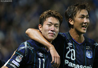 反撃の狼煙となるＪ初得点で試合を振り出しに戻したファン ウィジョ（Ｇ大阪 #11）【明治安田Ｊ１ 第19節 Ｇ大阪vsＣ大阪】