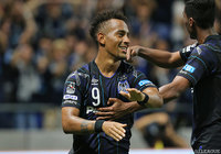 試合を決定づけるダメ押し点を挙げたアデミウソン（Ｇ大阪）【明治安田Ｊ１ 第19節 Ｇ大阪vsＣ大阪】