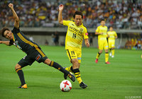 Ｊ１通算50試合出場を達成した中川 寛斗（柏）【明治安田Ｊ１ 第19節 仙台vs柏】