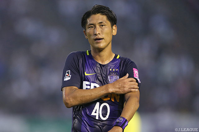 移籍加入後、公式戦2試合連続で先発出場を果たした丹羽 大輝（広島）【明治安田Ｊ１ 第19節 広島vs鳥栖】