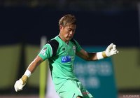 何度も決定的なピンチを救ったGK児玉 剛（山形）【明治安田Ｊ２ 第26節 群馬vs山形】