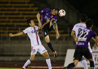 ヘディングで同点ゴールを狙った田中 マルクス闘莉王（京都）【明治安田Ｊ２ 第26節 京都vs岡山】