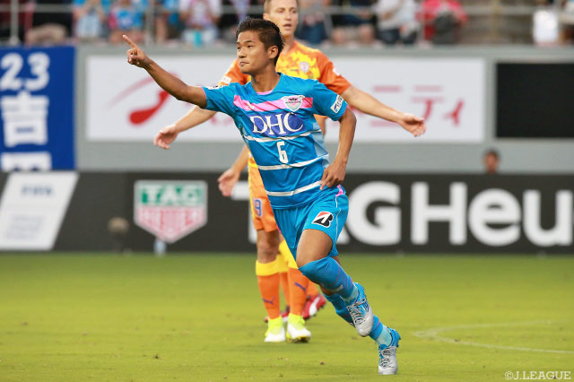 6分に福田 晃斗の先制点で幸先良く先制した鳥栖【明治安田Ｊ１ 第20節 鳥栖vs清水】