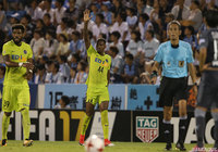 63分に右足で決勝ゴールを決めたアンデルソン ロペス（広島）【明治安田Ｊ１ 第20節 磐田vs広島】