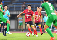 87分まで中盤の底で奮闘した大橋 尚志【明治安田Ｊ２ 第26節 金沢vs東京Ｖ】