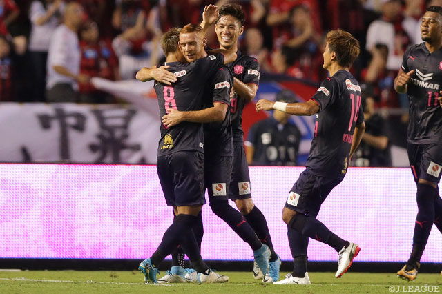 FKを直接決め、リードを2点に広げたソウザ（Ｃ大阪）【明治安田Ｊ１ 第20節 Ｃ大阪vs札幌】