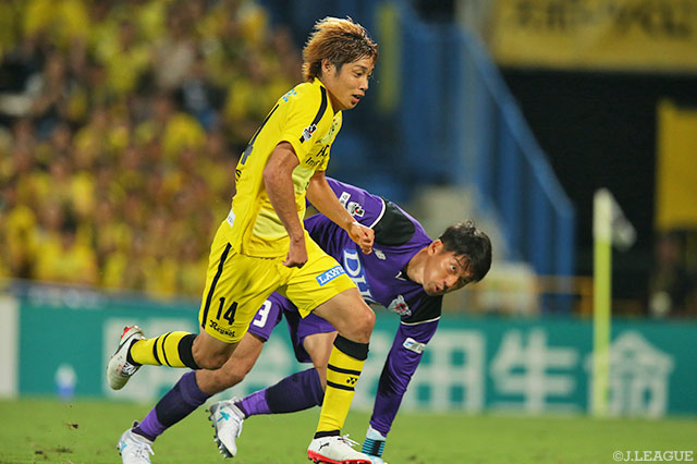 快足を生かしてゴールを脅かした伊東 純也（柏）【明治安田Ｊ１ 第21節 柏vs鳥栖】