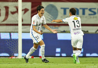 2得点の大活躍で逆転勝利の立役者となった金崎 夢生（鹿島）【明治安田Ｊ１ 第21節 神戸vs鹿島】