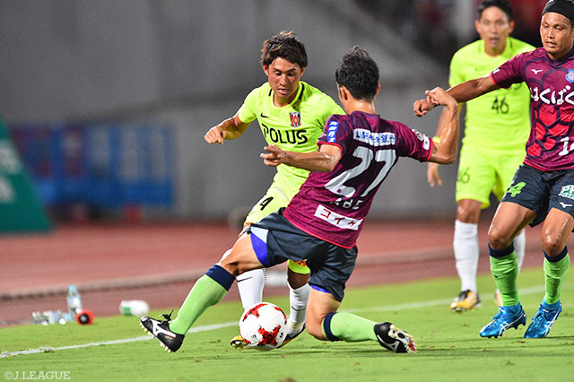 浦和でのラストマッチで奮闘した関根 貴大【明治安田Ｊ１ 第21節 甲府vs浦和】