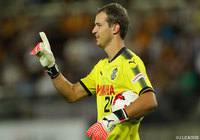 ３試合ぶりに得点を許さなかったGKカミンスキー（磐田）【明治安田Ｊ１ 第21節 仙台vs磐田】