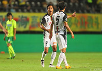 89分に貴重な同点PKを決めた岸田 和人（山口）【明治安田Ｊ２ 第27節 千葉vs山口】