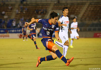 前節の2ゴールに続く2試合連続ゴールを狙った丹羽 詩温（愛媛）【明治安田Ｊ２ 第27節 愛媛vs水戸】