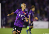後半途中から加入後初出場を果たした土屋 征夫（京都）【明治安田Ｊ２ 第27節 京都vs福岡】
