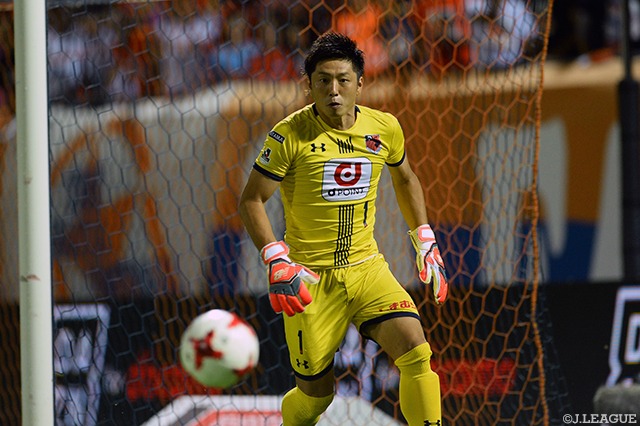 新潟攻撃陣をシャットアウトしチームの勝利に貢献したGK加藤 順大（大宮）【明治安田Ｊ１ 第22節 大宮vs新潟】