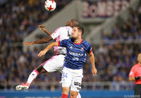 5本のシュートを放つも無得点に終わったビクトル イバルボ（鳥栖）【明治安田Ｊ１ 第22節 横浜FMvs鳥栖】