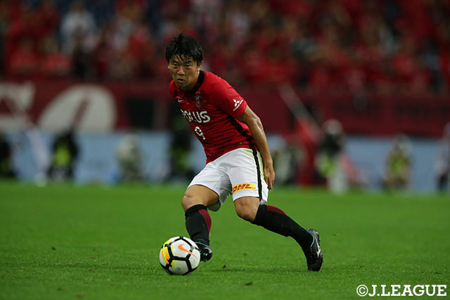 積極的な2列目からの飛び出しをみせた武藤 雄樹（浦和）【スルガ銀行チャンピオンシップ2017 浦和vsシャペコエンセ】