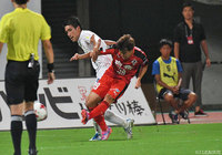 局面打開をするべく62分に投入された嶋田 慎太郎（熊本）【明治安田Ｊ２ 第28節 熊本vs岐阜】