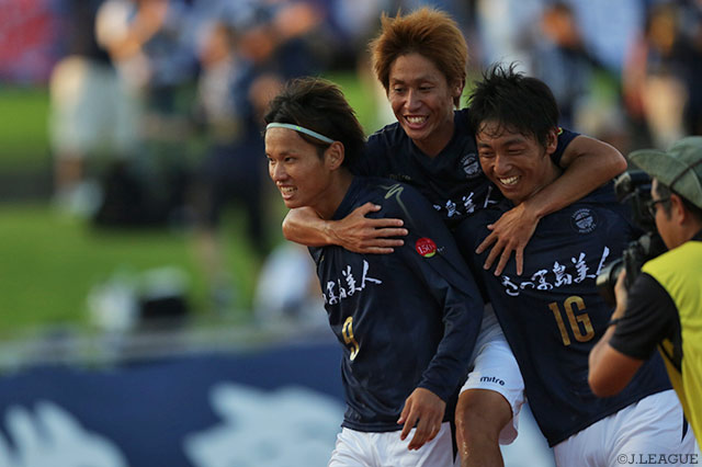 藤本 憲明（#9）のバースデーゴールによる逆転勝利で3連勝を果たした鹿児島【明治安田Ｊ３ 第19節 鹿児島vs長野】