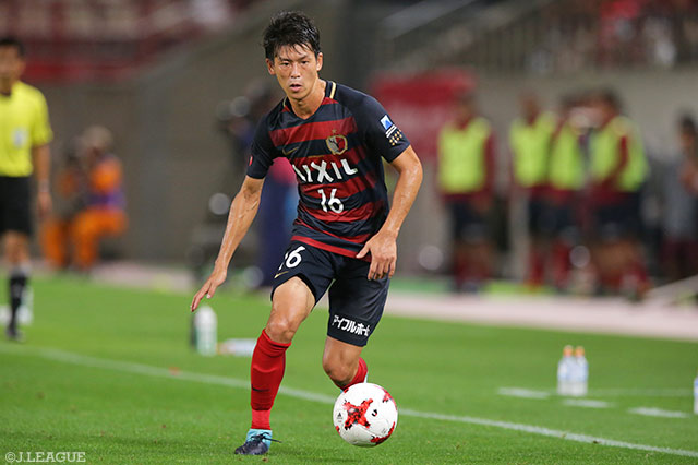 Ｊ１通算200試合出場を達成した山本 脩斗（鹿島）【明治安田Ｊ１ 第23節 鹿島vs清水】