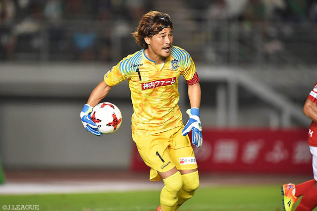 虎の子の1点を守り抜き、4連勝に貢献した清水 健太（讃岐）【明治安田Ｊ２ 第29節 岐阜vs讃岐】