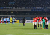 準決勝進出をかけた日本勢対決を前にボルテージが高まるスタジアム【ＡＣＬ 準々決勝 第1戦 川崎Ｆvs浦和】