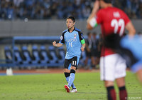 33分に先制点を奪取し、ストライカーの本領を発揮した小林 悠（川崎Ｆ）【ＡＣＬ 準々決勝 第1戦 川崎Ｆvs浦和】