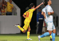 試合終了間際に貴重な追加点を奪った安藤 由翔（北九州）【明治安田Ｊ３ 第20節 北九州vs琉球】