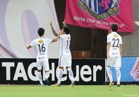 88分、レアンドロ（中央）が貴重な決勝点【明治安田Ｊ１ 第24節 Ｃ大阪vs鹿島】