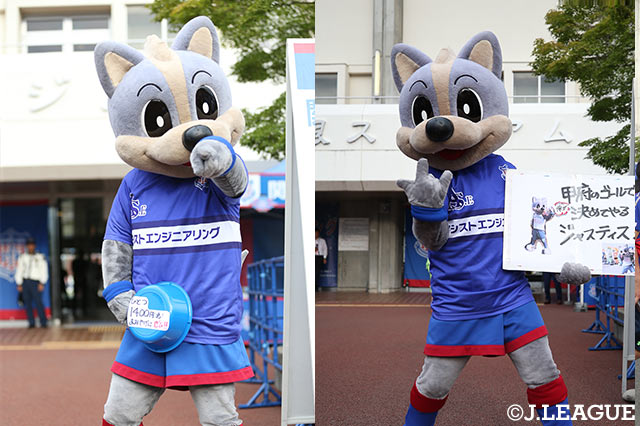 ヴァンくん100％からの～～……サンサシャインヴァンくんへ、相変わらずの芸達者です【明治安田Ｊ１ 第24節 甲府vs川崎Ｆ】