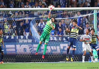 第17節以来の出場を果たし、3試合ぶりの無失点に貢献した杉山 力裕（福岡）【明治安田Ｊ２ 第30節 福岡vs水戸】