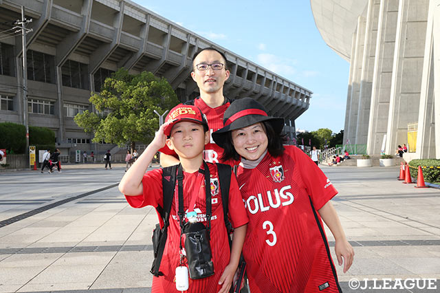 大阪まで一家でやってきました！【ルヴァンカップ 準々決勝 第1戦 Ｃ大阪vs浦和】