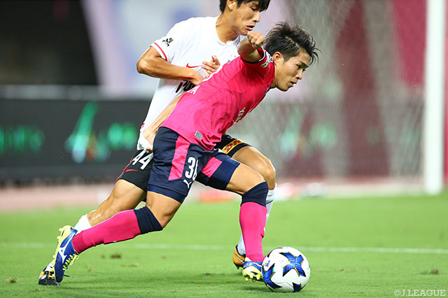 2試合連続先発出場で77分まで奮闘した斧澤 隼輝（Ｃ大阪）【ルヴァンカップ 準々決勝 第1戦 Ｃ大阪vs浦和】