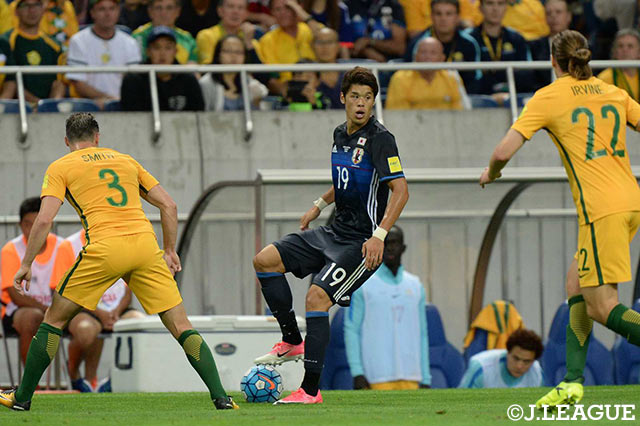 攻守にエネルギッシュなプレーをみせた酒井 宏樹（マルセイユ/フランス）【ロシアＷ杯 アジア最終予選 日本vsオーストラリア】