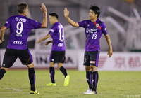 岩崎 悠人が頭で押し込み、1点差に詰め寄った京都【明治安田Ｊ２ 第31節 京都vs山口】