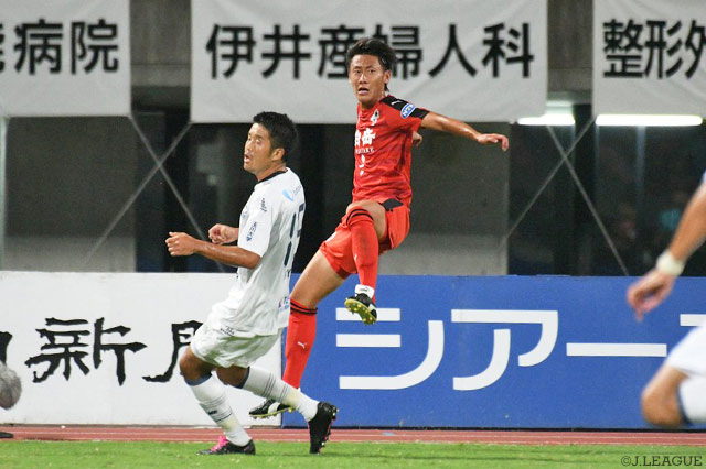 Ｊ２通算150試合出場を果たした黒木 晃平（熊本）【明治安田Ｊ２ 第31節 熊本vs町田】