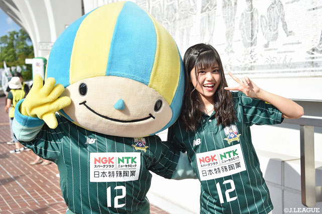 ミナモと一緒にハイチーズ！【明治安田Ｊ２ 第31節 岐阜vs愛媛】