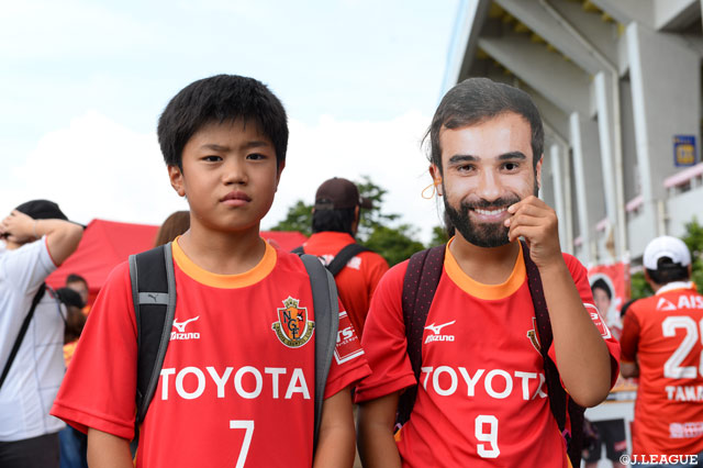 シャビエルに変身だ！シャビエル祭り開催中！【明治安田Ｊ２ 第32節 名古屋vs大分】