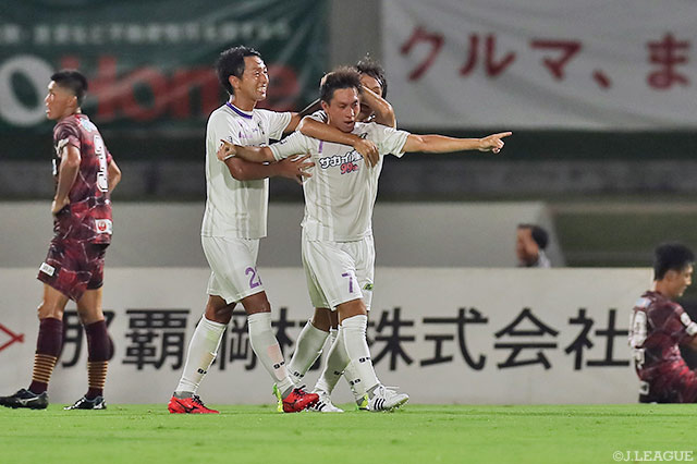 枝本 雄一郎の2試合連続ゴールでふたたび同点に追い付いた藤枝【明治安田Ｊ３ 第22節 琉球vs藤枝】