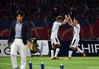 水沼 宏太からの高速クロスをファーサイドで合わせてゴールを決めた柿谷 曜一朗（Ｃ大阪）【明治安田Ｊ１ 第25節 FC東京vsＣ大阪】