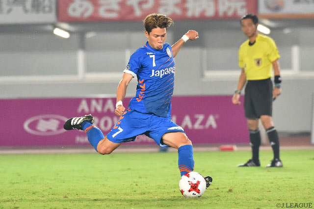 幸野 志有人の先制PKで試合の均衡を破った長崎【明治安田Ｊ２ 第32節 長崎vs徳島】