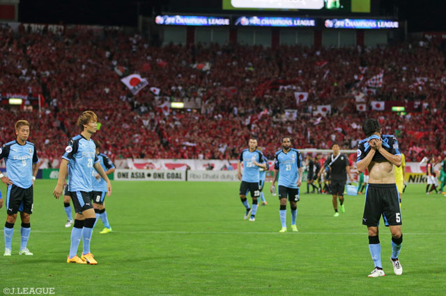 早い時間帯からの数的不利が響き、痛恨の逆転負けを喫した川崎Ｆ【ＡＣＬ 準々決勝 第2戦 浦和vs川崎Ｆ】