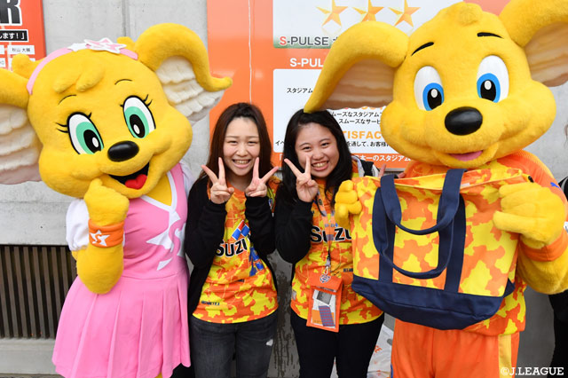 パルちゃん、ピカルちゃんと一緒にハイチーズ！【明治安田Ｊ１ 第26節 清水vs川崎Ｆ】