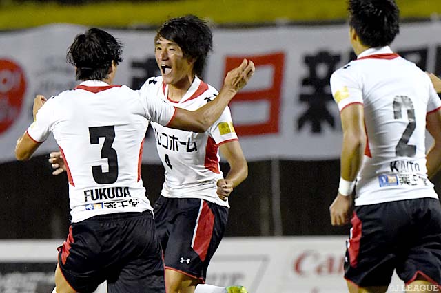 畑本 時央（#4）のゴールで先制した盛岡は9試合ぶりの勝利【明治安田Ｊ３ 第23節 藤枝vs盛岡】