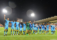 ホームでの快勝をファン・サポーターと喜ぶ川崎Ｆの選手達【明治安田Ｊ１ 第26節 清水vs川崎Ｆ】