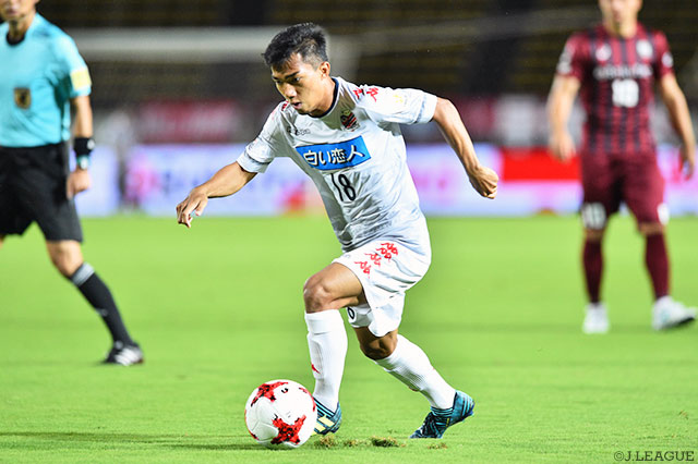 チャンスメイクが光ったチャナティップ（札幌）【明治安田Ｊ１ 第26節 神戸vs札幌】