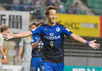 先制PKを決めて今季リーグ戦得点数を14に伸ばした後藤 優介（大分）【明治安田Ｊ２ 第33節 大分vs長崎】